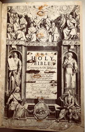 Item #210J The Holy Bible: Newly translated out of the original tongues.... [Authorized (i.e.,...