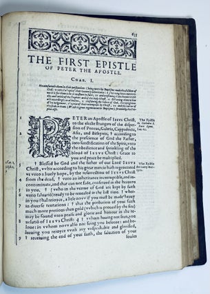 Bible. New Testament. The Nevv Testament of Iesus Christ, translated faithfully into English, out of the authentical Latin, according to the best corrected copies of the same, diligently conferred vvith the Greeke and other editions in diuers languages; vvith arguments of bookes and chapters, annotations, and other necessarie helpes, for the better vnderstanding of the text, and specially for the discouerie of the corruptions of diuers late translations, and for cleering the controversies in religion, of these daies: in the English College of Rhemes.