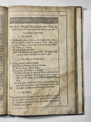 Sylva Sylvarum, Or, A Naturall History, In Ten Centuries. Written by the Right Honorable Francis Lo. Verulam, Viscount of St. Alban. Published after the Authors Death, By William Rawley, Doctor in Divinitie, One of His Majesties Chaplaines. Hereunto is now added an Alphabeticall Table of the Principall Things contained in the Ten Centuries