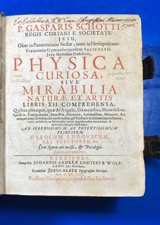 Physica Curiosa, Sive Mirabilia Naturæ Et Artis Libris XII. Comprehensa, Quibus pleraq;, quæ de