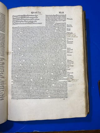 Juvenalis Anton.Manci. Domici(us) Geor. Val. Argumenta Satyrarum Iuuenalis per Antonium Mancinellum.