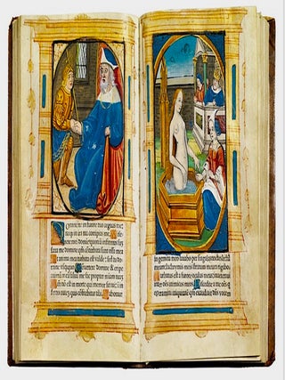 Item #881 Hore diuine virginis Marie secundum vsum Romanum cum alijs multis folio sequenti...