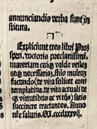 Prosper de vita contemplatina atque actuali : sive de norma ecclesiasticorum