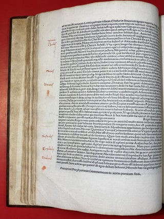 Horatius Flaccus, Quintus: Opera. Comm: (Pseudo-) Acron & Pomponius Porphyrio. Ed: Ludovicus de Strazarolis and Raphael Regius