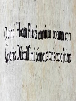 Horatius Flaccus, Quintus: Opera. Comm: (Pseudo-) Acron & Pomponius Porphyrio. Ed: Ludovicus de Strazarolis and Raphael Regius